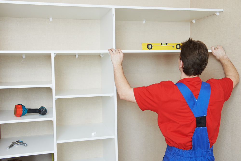 What mistakes should I avoid making when installing new shelves